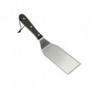 Espátula de Acero Inoxidable Premium con Mango de Madera CAMPINGAZ