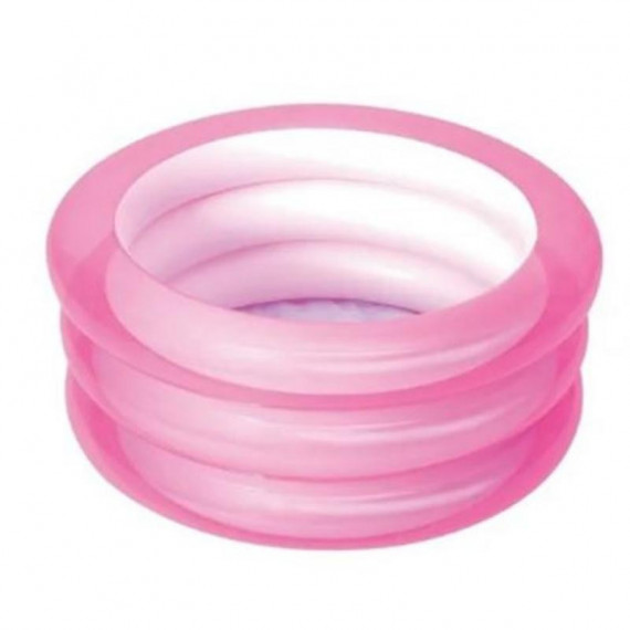Piscina Infantil Inflable BESTWAY Triple Anillo Rosa 70X30CM