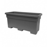 Jardinera Maxi Rectangular 60 Cm Antracita ARTPLAST - Guanxe Atlantic Marketplace