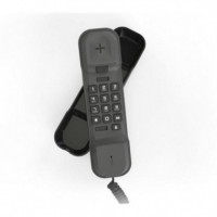 Teléfono Fijo Analógico ALCATEL T06 Negro