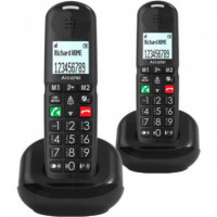 Teléfono Inalámbrico ALCATEL Senior Dúo XL685 con Teclas Grandes Negro