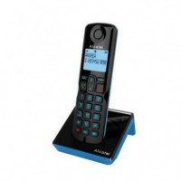 Teléfono Inalámbrico ALCATEL S280 Azul con Bloqueo de Llamadas
