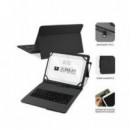 Teclado con Funda Universal SUBBLIM para Tablets hasta 11 Pulgadas Negro