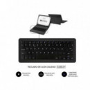 Teclado con Funda Universal SUBBLIM para Tablets hasta 11 Pulgadas Negro