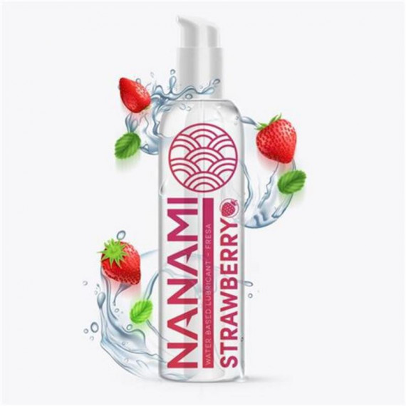 Lubricante NANAMI Sabor Fresa Base de Agua 150ML