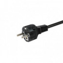 Cable de Alimentación EQUIP Schuko/m a Schuko/h 5M Negro (EQ112182)