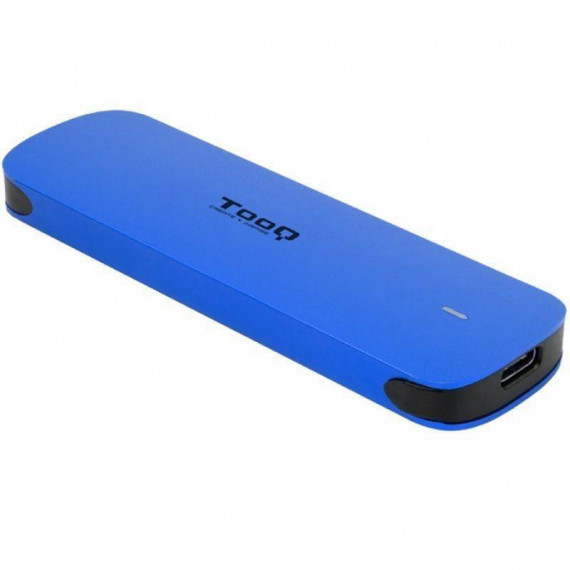 Caja Externa TOOQ TQE-2201BL para Ssd M.2 Ngff Sata USB 3.1 Azul