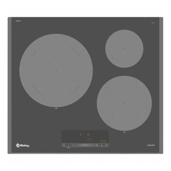 Placa BALAY 3EB965AH de Inducción 3 Zonas 60CM
