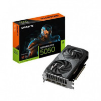 Tarjeta Gráfica GIGABYTE Nvidia Geforce Rtx 5050 Windforce Oc 8GB GDDR7 (GV-N5050WF2OC-8GD)