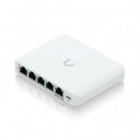 Switch Ubiquiti Unifi Flex Mini Gestionado 5XRJ45 2.5GBE 1XUSB-C Blanco (USW-FLEX-2.5G-5)  UBIQUITI NETWORKS