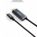 Conversor Nanocable Usb-c a HDMI V2.1 8K 60HZ + Usb-c Pd 100W (10.15.5182)  NANO