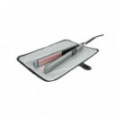 Plancha de Pelo JOCCA 5868P con Placas Cerámicas Flotantes y Funda Térmica