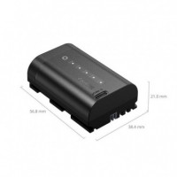 SMALLRIG Batería para Cámara Usb-c 5298 con Pantalla de Alimentación para Canon LP-E6P