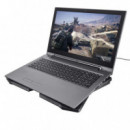 Soporte Refrigeración TRUST para Portátiles 17.3" 2XUSB 2.0 Negro (20817)