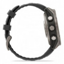 Smartwatch GARMIN Fenix 8 Pro Amoled 47MM, Sapphire, Titanio con Correa de Silicona Negra (010-03198-11)