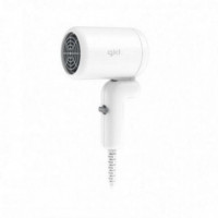 Secador de Pelo de Viaje Mini GKL 500W Plegable Blanco