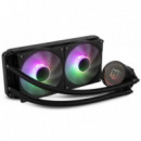 Ventilador Cpu NOX M-240 Multisocket Argb 120MM Negro (NXHUMMERM240ARGB)