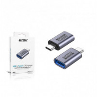 Adaptador ACCETEL Usb-c Macho a Otg USB 3.0 Hembra AD107