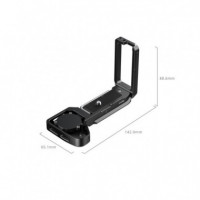 Placa de Montaje en Forma de L SMALLRIG 6034 con Ranura para Airtag para Sony Alpha 7 V / 7R V / 7 Iv