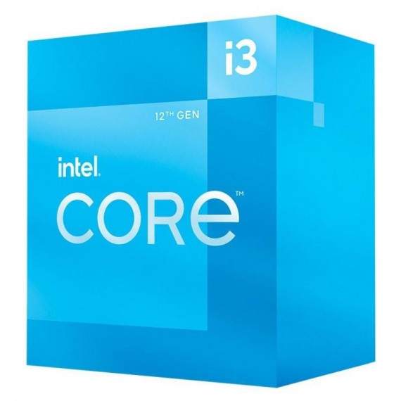 Procesador INTEL Core I3-12100F (12ª Gen) Lga 1700 sin Gráficos