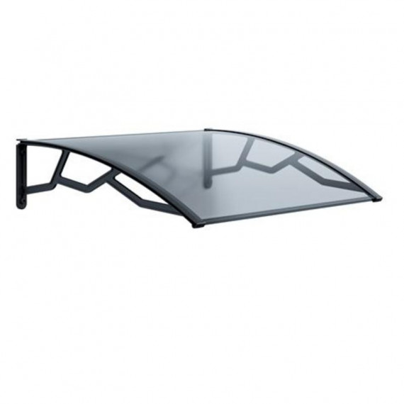 Marquesina ARTPLAST PE100120T de Policarbonato Transparente (965X1190X282 Mm)