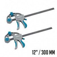 Sargento de Apriete Rápido FONTASTOCK 12/300 Mm (2 Piezas)