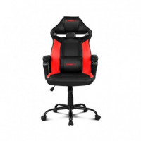Silla Gaming DRIFT DR50 Pro Black/red Ergonómica de Polipiel