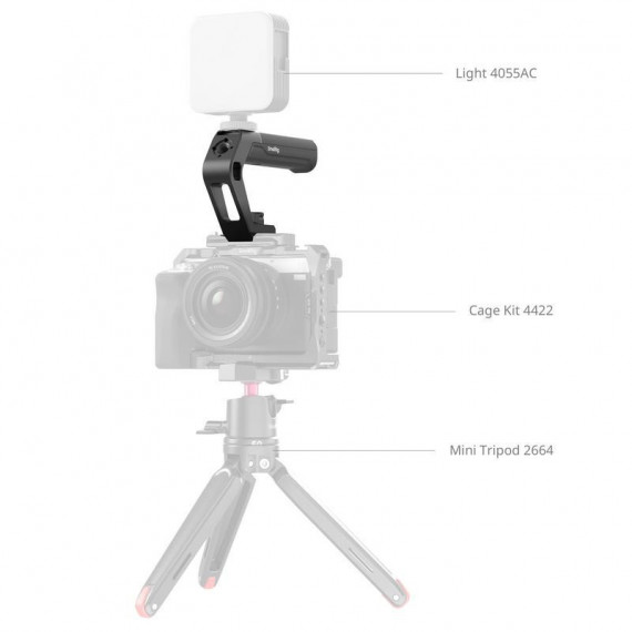 SMALLRIG Empuñadura Superior con Abrazadera Nato 5977