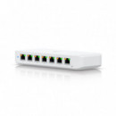 Switch Ubiquiti Gestionado L2, 8 Puertos Gigabit Ethernet Poe 42W, Blanco (usw-ultra)  UBIQUITI NETWORKS