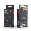 Adaptador de Audio MAXLIFE Minijack 3.5MM a Usb-c MXJC-02