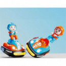 Juego de Coches Chocones a Radio Control MAXLIFE MXRC-500