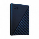 Disco Duro WESTERN DIGITAL My Passport 2.5" 5TB Usb-a/c Azul (WDBA2F0050BBL-WESN)