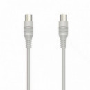 Cable NILOX Antena Coaxial Iec 169-2 M/h 3M Gris (NXANT-M/F-3)