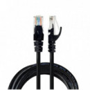 Cable NILOX CAT.6 Utp RJ45/RJ45 Ethernet 5M Negro (NXECAT6UTP-5)