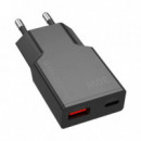 Cargador de Pared MARS GAMING Ultracompacto Gan 30W Pd 3.0 Usb-a/c Negro (MDGAN30)
