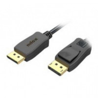 Cable NILOX Displayport 1.4 M/m 8K 60HZ 2M Negro (NXDP-1.4-2)