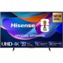 Televisor HISENSE 43" Qled 4K Uhd Smart TV Wifi Negro (43A6S)
