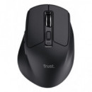 Ratón TRUST Niven Ergonómico Diestro Clic Silencioso Rf/bluetooth Negro (26021)