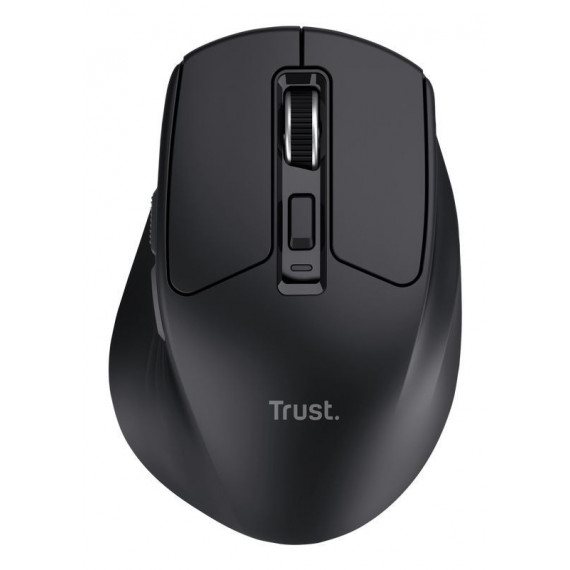 Ratón TRUST Niven Ergonómico Diestro Clic Silencioso Rf/bluetooth Negro (26021)