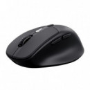 Ratón TRUST Zevo Ergonómico óptico Silencioso Rf Inalámbrico/bluetooth Negro (25991)