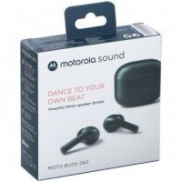 Auricular MOTOROLA Moto Buds 065 Negro (253MOTOBUDS065)