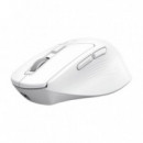 Ratón TRUST Niven Ergonómico Diestro Clic Silencioso Rf Wireless/bluetooth Usb-a Blanco (26022)
