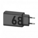 Cargador de Pared MOTOROLA 68W PD3.0 Carga Rápida Usb-c 1M Negro (119MOTO68W)