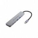 Docking Station CONCEPTRONIC Usb-c a Usb-a/usb-c/hdmi 4K Uhd (DONN33G)