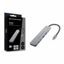 Docking Station CONCEPTRONIC Usb-c a Usb-a/usb-c/hdmi 4K Uhd (DONN33G)