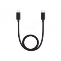 Cable de Silicona MOTOROLA Usb-c a Usb-c 2M Negro (119MOTOUSBC2MBK)