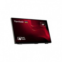 Monitor VIEWSONIC TD2465 24" IPS Táctil Multimedia (hdmi, Vga, Dp, Usb) con 3 Años de Garantía