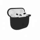 Funda CELLY para Apple Airpods 3 Silicona Negra (AIRCASE03BK)