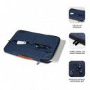 Funda SUBBLIM Air Padding 360 para Portátil 13.3"-14" Azul (SUBLS-AP36003)