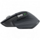 Ratón LOGITECH Mx Master 3S Diestro BLUETOOTH Grafito (910-006582)